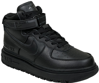 Nike Air Force 1 Gore Tex High Black с мехом