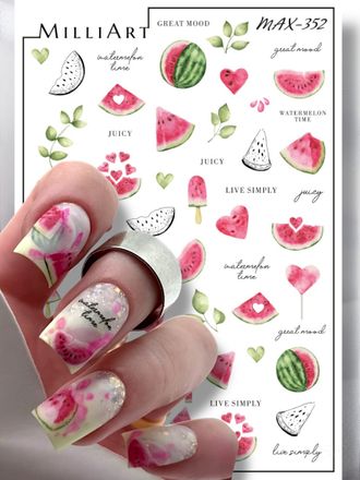 Слайдер-дизайн MilliArt Nails MAX-352