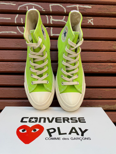 Converse comme des garcons green outlet