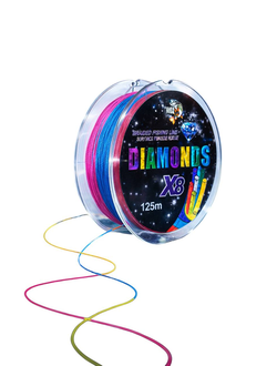 Плетенка "DIAMONDS MIX X8" #0.12/125м