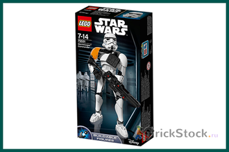 # 75531 Сборная Фигура «Командир Штурмовиков» / “Stormtrooper Commander” Buildable Action Figure (2017)
