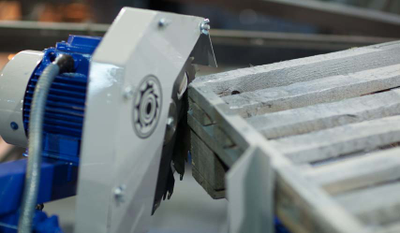 Станок для подрезания углов поддона УЗС-2, от