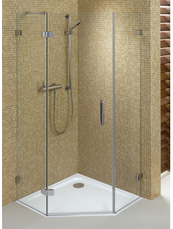 Трапециевидные душевые поддоны