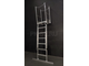 Лестница выдвижная с площадкой для глушения скважин