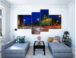 Модульная картина "Вечерние времена"