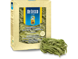 Мак. изд. Tagliatelle all’uovo con spinaci - (Тальятелле со шпинатом) n°107. De Cecco, 250гр