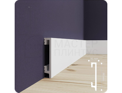 “Напольный плинтус 1 UHD 46-80 под покраску”, “Дюрополимерный плинтус Мастер Плинтус”, “Влагостойки