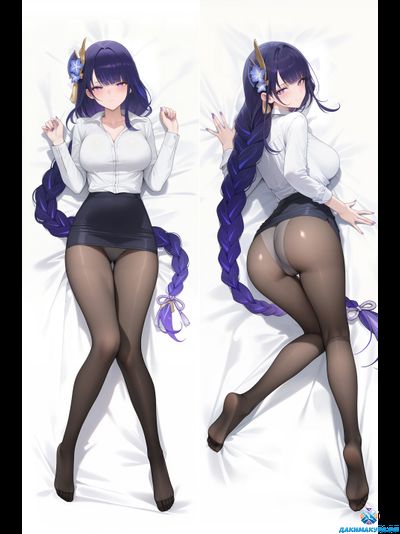 Райден в офисном костюме - Genshin Impact