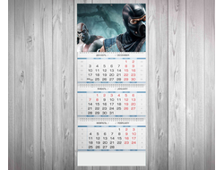 Календарь квартальный Мортал Комбат, Mortal Kombat №9