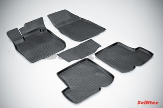 Резиновые коврики с высоким бортом для Renault Sandero 2010-2014