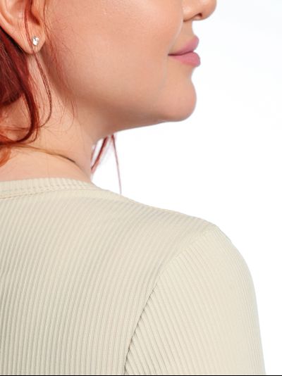 Джемпер 174-0723 бежевый РУБЧИК