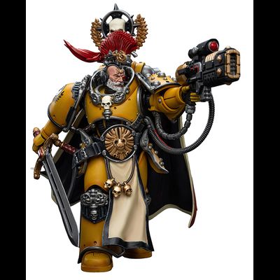 Претор Имперских Кулаков (Warhammer Horus Heresy) - КОЛЛЕКЦИОННАЯ ФИГУРКА 1/18 Imperial Fists Legion Praetor with Power Sword (JT9138) - JOYTOY