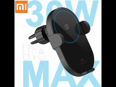 Автомобильное зарядное устройство Xiaomi Wireless Car Charger 30W W03ZM