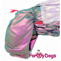 FOR MY DOGS комбинезон для собак фиолет металлик