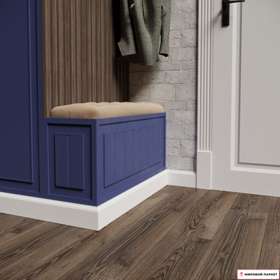 Плинтус напольный МДФ EvroWood PN 060 12х83х2000 мм