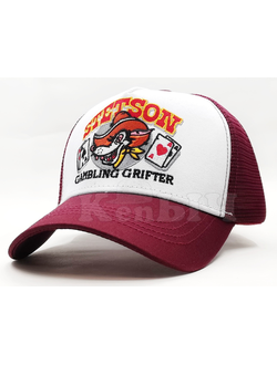 Бейсболка Stetson Dirt Track Racing с сеткой сзади