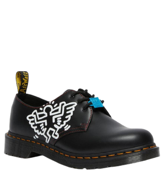 Ботинки Dr.Martens 1461 Keith Haring черные с принтом