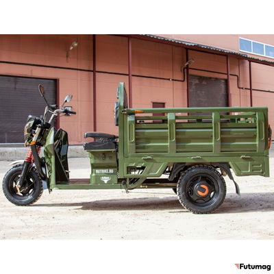 Грузовой электротрицикл Rutrike Антей-У 1500 60V1200W зеленый