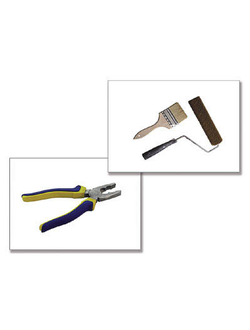 Дидактическое пособие "Инструменты" (24 карт., А4, ламинир.)