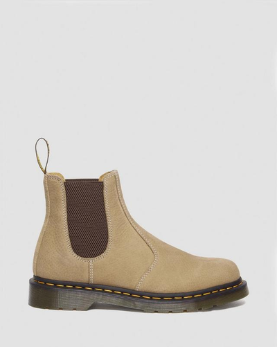 Ботинки Dr Martens 2976 Tumbled Nubuck Savannah Tan