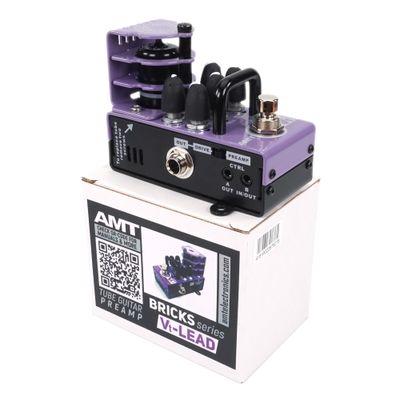 AMT Bricks Vt-Lead - одноканальный ламповый гитарный преамп (эмуляция VHT) [без БП]