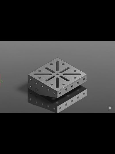 Модуль для тисков 250х250х6 мм