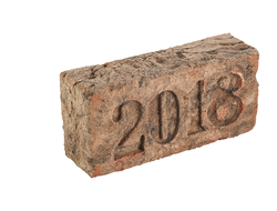 Кирпич с клеймом Года 215х102х65