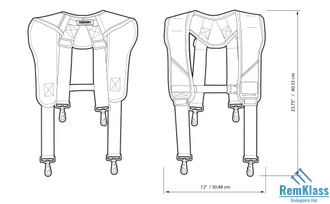Подтяжки Toughbuilt TB-CT-51P