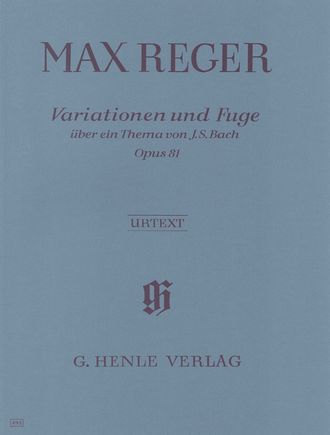 Регер. Вариации и фуга на тему И.С. Баха op. 81 для фортепиано