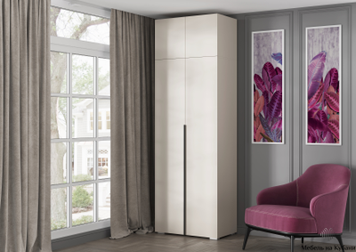 Айри ШК-002 шкаф 2 створчатый с антресолью Кашемир