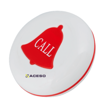 K-V ВЛАГОЗАЩИЩЁННАЯ КНОПКА ВЫЗОВА (БЕЛЫЙ/КРАСНЫЙ)