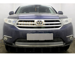 Защита радиатора Toyota HIGHLANDER U40 2010-2013 chrome