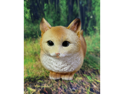 КОШКА  13*11см   0,3кг   полистоун Россия  624/012483  Кошка - символ домашнего уюта,  комфорта, грациозности и удачи.