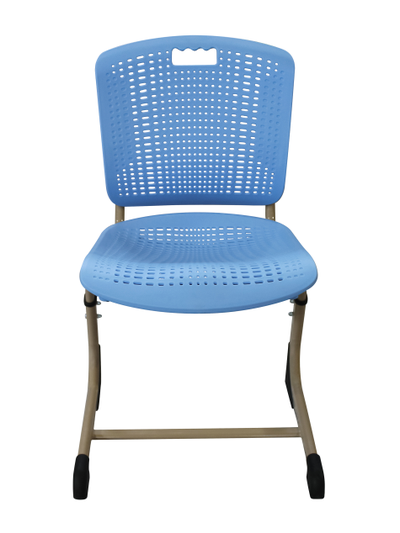 Школьный стул ШС08 синий пластик