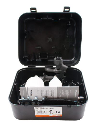 Мини - краскопульт WALCOM EGO CARBONIO HTE