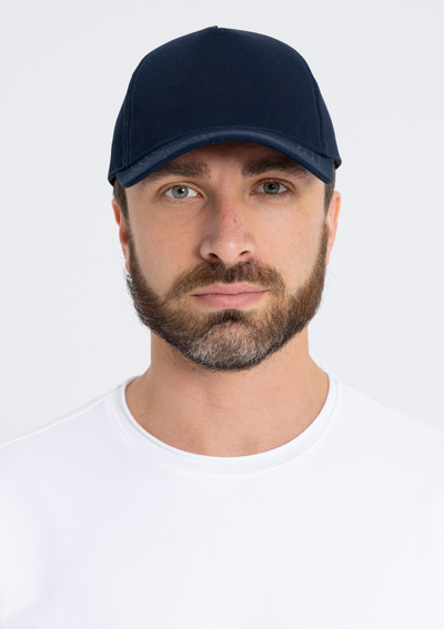 Бейсболка STAN 5 клиньев хлопок 280,03, Т-синий
