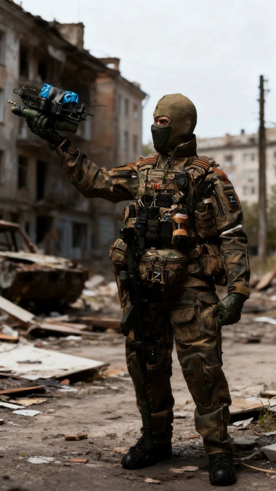 Комплект снаряжения оператора БПЛА - 1/6 масштаб