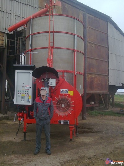 Мобильная зерносушилка FRATELLI Super 160