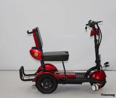 Трицикл GreenCamel Кольт 312 (48V 12Ah 300W) Красный