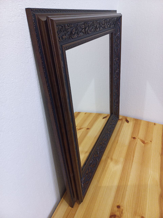 Зеркало настенное квадратное в классической раме 68 х 68 см