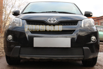 Защита радиатора Toyota Urban Cruiser 2009- black верх