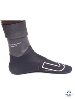Носки неопреновые 3мм Sargan черные с обтюратором р.XXL 45/46