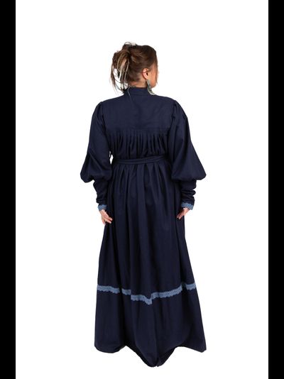 Платье в русском стиле "Поморское" шерстяное