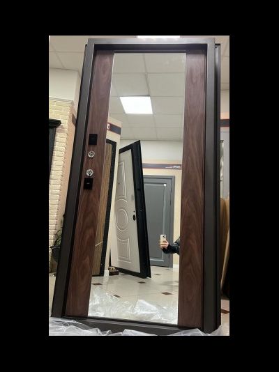 VENMAR (ВЕНМАР). СТАЛЬ 2 мм. САМУРИ-2. ТЕРМОРАЗРЫВ. (ТРЕХКОНТУРНАЯ) МУАР МЕЛАНЖ ТОБАККО/ АМЕРИКАНСКИЙ ОРЕХ ШОКОЛАД-ЗЕРКАЛО. ПОВЫШЕННАЯ ТЕПЛО- и ЗВУКОИЗОЛЯЦИЯ.