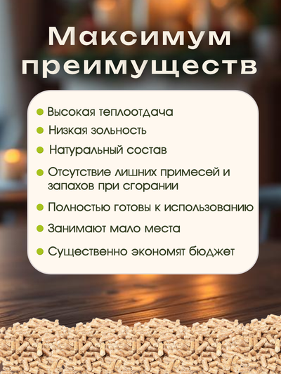 Пеллеты в гранулах 12кг [606843]