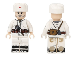 Советский офицер - зимняя униформа