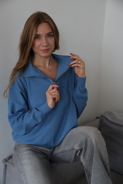 Джемпер синий