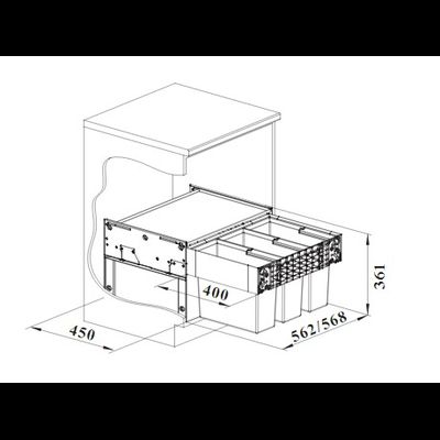Система Blanco Select II 60/3 (526204)