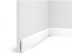 Плинтус B70V3 ПОЛИСТИРОЛ HI WOOD 70мм х 12мм х 2,0м.