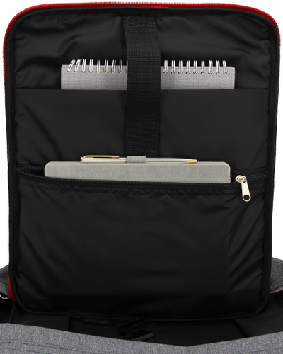 Рюкзак Сумка Чемодан ручная кладь 36x30x27 Optimum Pobeda RL, серый